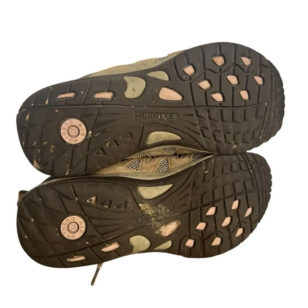 Merrell Keepsake Sneakers Otter/Lilac Womens 8M Hiking Walking Athletic Shoes